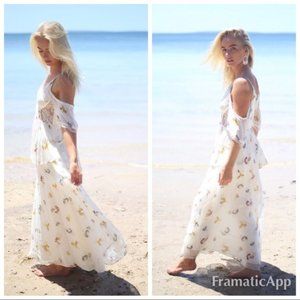 Free People NWT Magnolia Maxi Dress